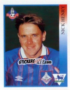 Figurina Nick Henry - Premier League Inglese 1993-1994 - Merlin