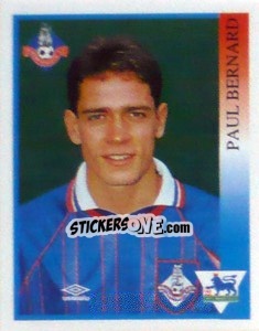 Figurina Paul Bernard - Premier League Inglese 1993-1994 - Merlin