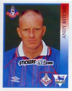 Figurina Andy Ritchie - Premier League Inglese 1993-1994 n. 316 - Merlin