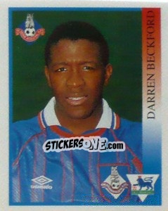 Figurina Darren Beckford - Premier League Inglese 1993-1994 n. 319 - Merlin
