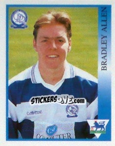 Figurina Bradley Allen - Premier League Inglese 1993-1994 - Merlin