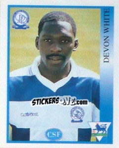 Sticker Devon White - Premier League Inglese 1993-1994 - Merlin
