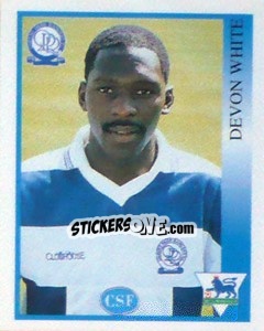 Sticker Devon White - Premier League Inglese 1993-1994 n. 334 - Merlin