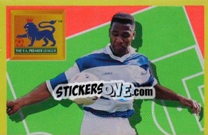 Sticker Les Ferdinand (Star Player 1/2) - Premier League Inglese 1993-1994 - Merlin