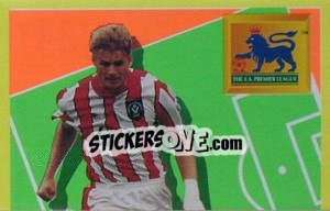 Sticker Josten Flo (Star Player 1/2) - Premier League Inglese 1993-1994 - Merlin