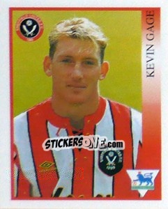 Figurina Kevin Gage - Premier League Inglese 1993-1994 - Merlin