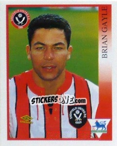 Sticker Brian Gayle - Premier League Inglese 1993-1994 - Merlin