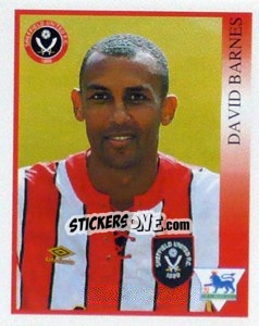 Figurina David Barnes - Premier League Inglese 1993-1994 n. 348 - Merlin