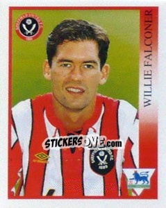 Sticker Willie Falconer - Premier League Inglese 1993-1994 - Merlin