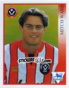 Figurina Mitch Ward - Premier League Inglese 1993-1994 - Merlin