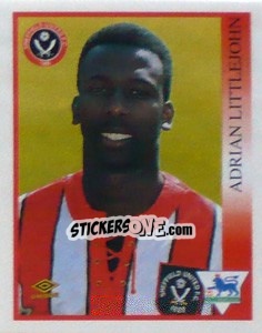 Figurina Adrian Littlejohn - Premier League Inglese 1993-1994 - Merlin