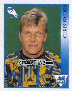 Sticker Chris Woods - Premier League Inglese 1993-1994 - Merlin