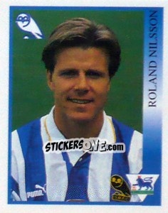 Figurina Roland Nilsson - Premier League Inglese 1993-1994 - Merlin
