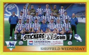 Sticker Team Photo - Premier League Inglese 1993-1994 n. 374 - Merlin