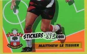 Sticker Matthew Le Tissier (Star Player 2/2) - Premier League Inglese 1993-1994 n. 380 - Merlin