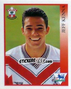 Sticker Jeff Kenna - Premier League Inglese 1993-1994 - Merlin
