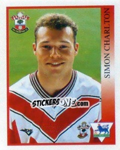 Figurina Simon Charlton - Premier League Inglese 1993-1994 - Merlin