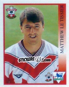 Sticker Matthew Le Tissier - Premier League Inglese 1993-1994 n. 392 - Merlin