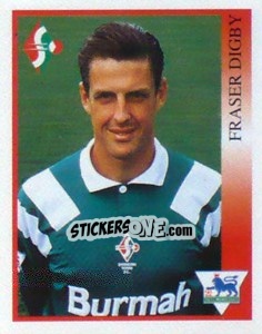 Cromo Fraser Digby - Premier League Inglese 1993-1994 n. 396 - Merlin