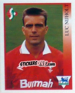 Figurina Luc Nijholt - Premier League Inglese 1993-1994 - Merlin
