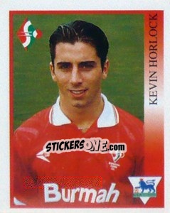 Figurina Kevin Horlock - Premier League Inglese 1993-1994 - Merlin