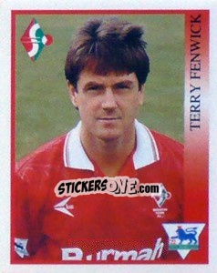 Sticker Terry Fenwick - Premier League Inglese 1993-1994 n. 401 - Merlin