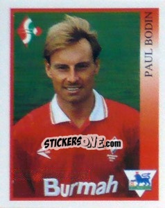 Figurina Paul Bodin - Premier League Inglese 1993-1994 - Merlin