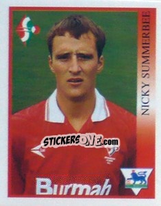 Figurina Nicky Summerbee - Premier League Inglese 1993-1994 - Merlin