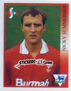 Sticker Nicky Summerbee - Premier League Inglese 1993-1994 n. 407 - Merlin