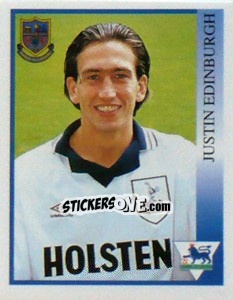 Cromo Justin Edinburgh - Premier League Inglese 1993-1994 - Merlin