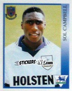 Sticker Sol Campbell - Premier League Inglese 1993-1994 - Merlin