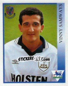 Figurina Vinny Samways - Premier League Inglese 1993-1994 - Merlin