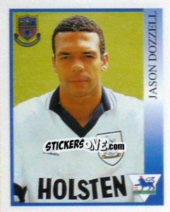 Figurina Jason Dozzell - Premier League Inglese 1993-1994 - Merlin