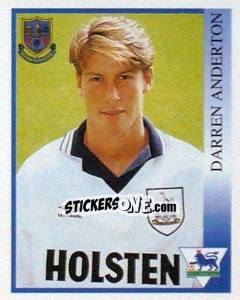 Cromo Darren Anderton - Premier League Inglese 1993-1994 - Merlin