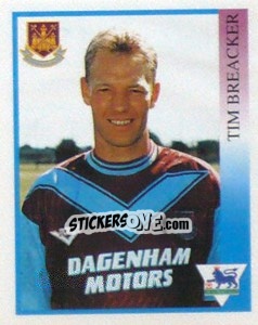 Figurina Tim Breacker - Premier League Inglese 1993-1994 - Merlin