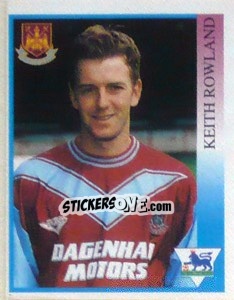 Sticker Keith Rowland - Premier League Inglese 1993-1994 - Merlin