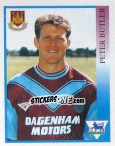 Figurina Peter Butler - Premier League Inglese 1993-1994 n. 441 - Merlin
