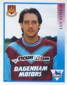 Figurina Ian Bishop - Premier League Inglese 1993-1994 - Merlin