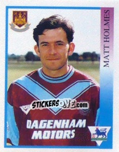 Figurina Matt Holmes - Premier League Inglese 1993-1994 - Merlin