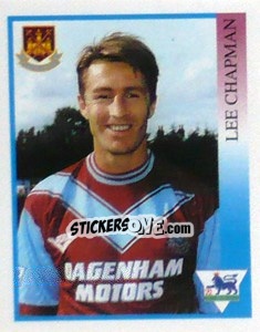 Figurina Lee Chapman - Premier League Inglese 1993-1994 - Merlin