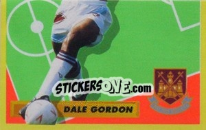 Sticker Dale Gordon (Star Player 2/2) - Premier League Inglese 1993-1994 - Merlin