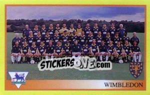 Sticker Team Photo - Premier League Inglese 1993-1994 - Merlin