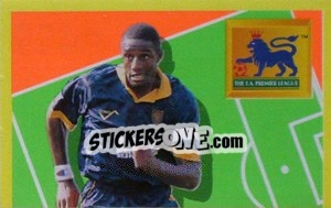 Cromo John Fashanu (Star Player 1/2) - Premier League Inglese 1993-1994 - Merlin