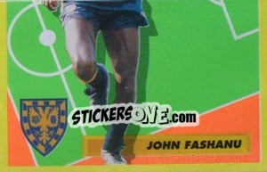Figurina John Fashanu (Star Player 2/2) - Premier League Inglese 1993-1994 - Merlin