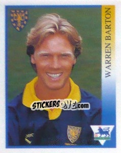 Figurina Warren Barton - Premier League Inglese 1993-1994 - Merlin