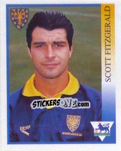 Cromo Scott Fitzgerald - Premier League Inglese 1993-1994 - Merlin