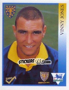 Figurina Vinny Jones - Premier League Inglese 1993-1994 - Merlin