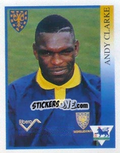 Cromo Andy Clarke - Premier League Inglese 1993-1994 - Merlin