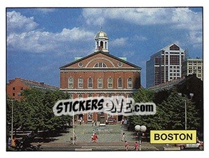 Sticker Boston - FIFA World Cup USA 1994. Dutch version - Panini