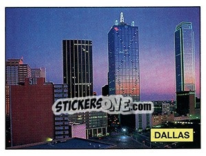 Sticker Dallas - FIFA World Cup USA 1994. Dutch version n. 4 - Panini
